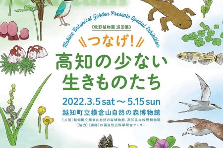 つなげ！高知の少ない生きものたち～牧野植物園巡回展～